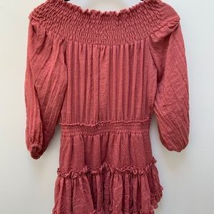 MISA Los Angeles linen dress size Small